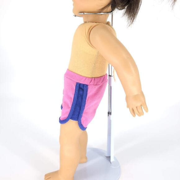 Unbranded Pink and Purple Doll Running Shorts for 18" Dolls - GUC - Picture 4 of 9
